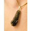 Luxury gold pendant with Moldavite P2000039460002