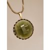 Luxury gold pendant with cut Moldavite P2000282480000