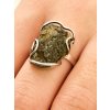 Silver ring with Moldavite P2000315610008