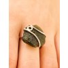 Silver ring with Moldavite P2000316510000