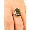 Silver ring with Moldavite P2000315370001