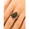 Silver ring with Moldavite P2000317000005