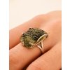 Silver ring with Moldavite P2000315780008