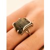 Silver ring with Moldavite P2000315240007