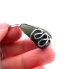 Moldavite pendant in silver 2000076560000