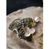 Silver pendant with Moldavite P2000335190009