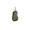Silver pendant with Moldavite and garnets P2000228370006