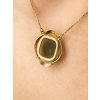 Gold necklace with Moldavite P2000334640000