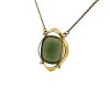 Gold necklace with Moldavite P2000334640000