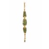 Luxury gold bracelet with Moldavite P2000282250009