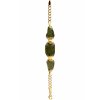 Luxury gold bracelet with Moldavite P2000211760005