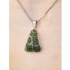 Silver pendant with Moldavite P2000301060008