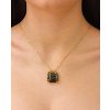 Gold necklace with Moldavite P2000335700000