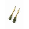 Gold earrings with bubbles - drops 20003366100001