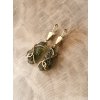 Charming Gold Dangle Earrings with Flutes 2000336600002
