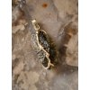 Gold pendant with Moldavite 2000337030006