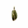 Gold pendant with Moldavite 2000337030006