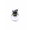 Moldavite ring in silver 2000080170004