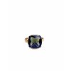 Moldavite ring in gold 2000287200009