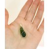 Moldavite pendant in gold 2000170490005
