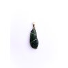 Moldavite pendant in gold 2000170490005