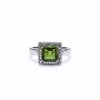 Moldavite ring in silver 2000289790003