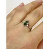 Moldavite ring in silver 2000288040000