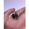 Moldavite ring in silver 2000097500009
