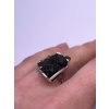 Moldavite ring in silver 2000081050008