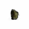 Moldavite ring in silver 2000081050008