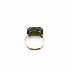 Moldavite ring in gold 2000291640006