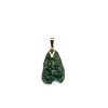 Moldavite pendant in gold 2022