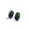 Moldavite earring in white gold 2000046930000