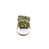 Moldavite ring in gold 2000278110003