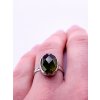 Moldavite ring in white gold 2000028030001