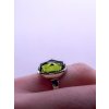 Moldavite ring in white gold 2000028030001