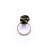 Moldavite ring in gold 2000278320006