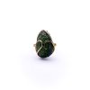Moldavite ring in gold 2000278320006