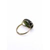 Moldavite ring in gold 2000278230008