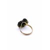 Moldavite ring in gold 2000278330005