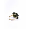 Moldavite ring in gold 2000091860000