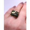 Moldavite ring in gold 2000091860000