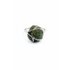 Moldavite ring in silver 2000077080002