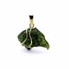 Moldavite pendant in gold 2000263330003