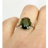 Moldavite ring in silver 2000288640002