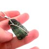Moldavite pendant in silver 2000067900006