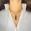 Moldavite pendant in gold 2000275490009