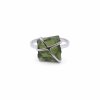 Moldavite ring in silver 2000071020004