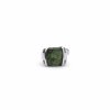 Moldavite ring in silver 2000077120005