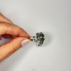 Moldavite ring in silver 2000094080009
